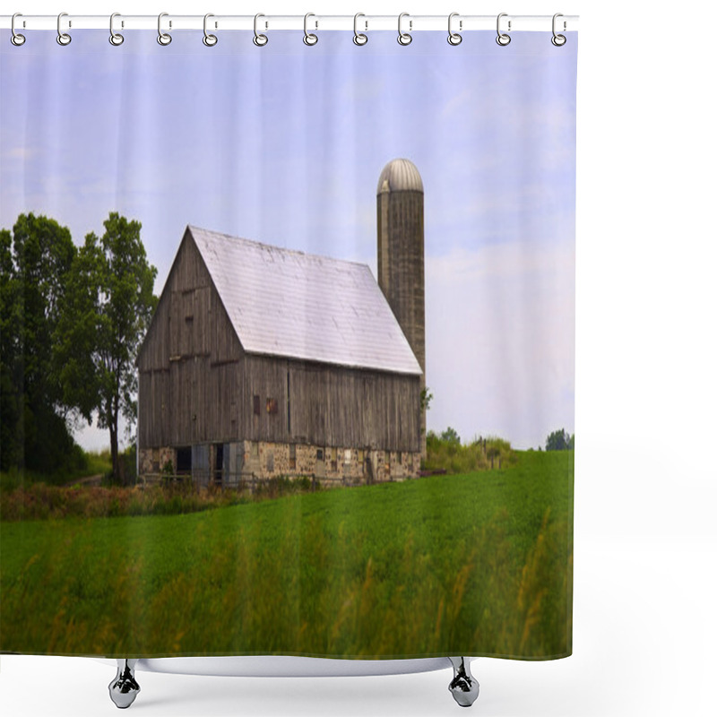 Personality  Ontario Rural Scene Shower Curtains