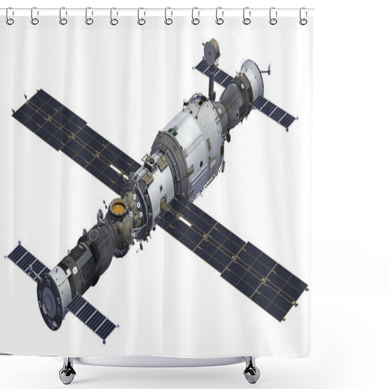 Personality  Spacecrafts And Space Station Shower Curtains