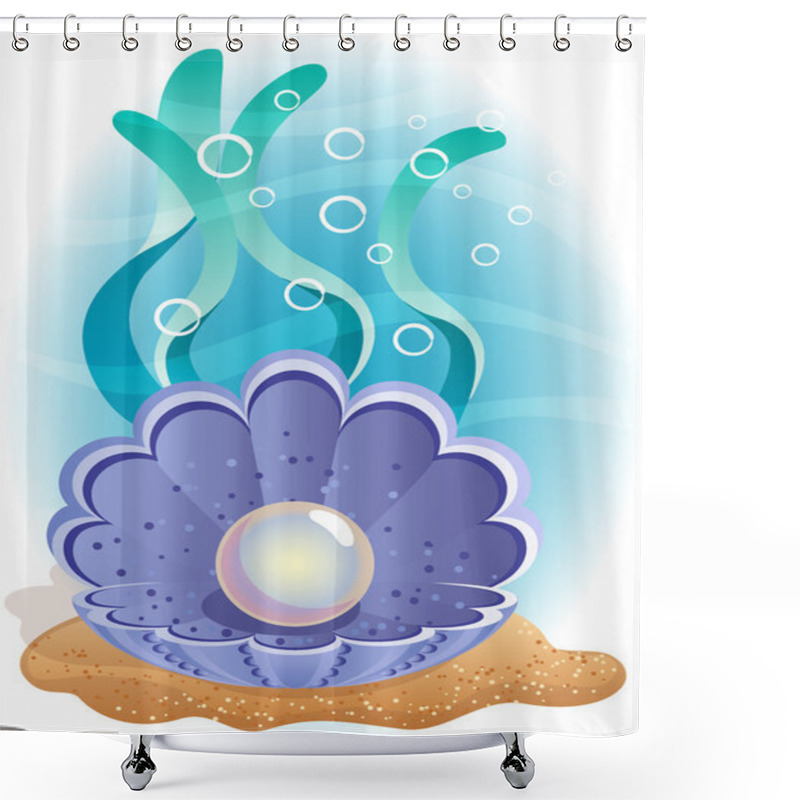 Personality  Pearl Shower Curtains