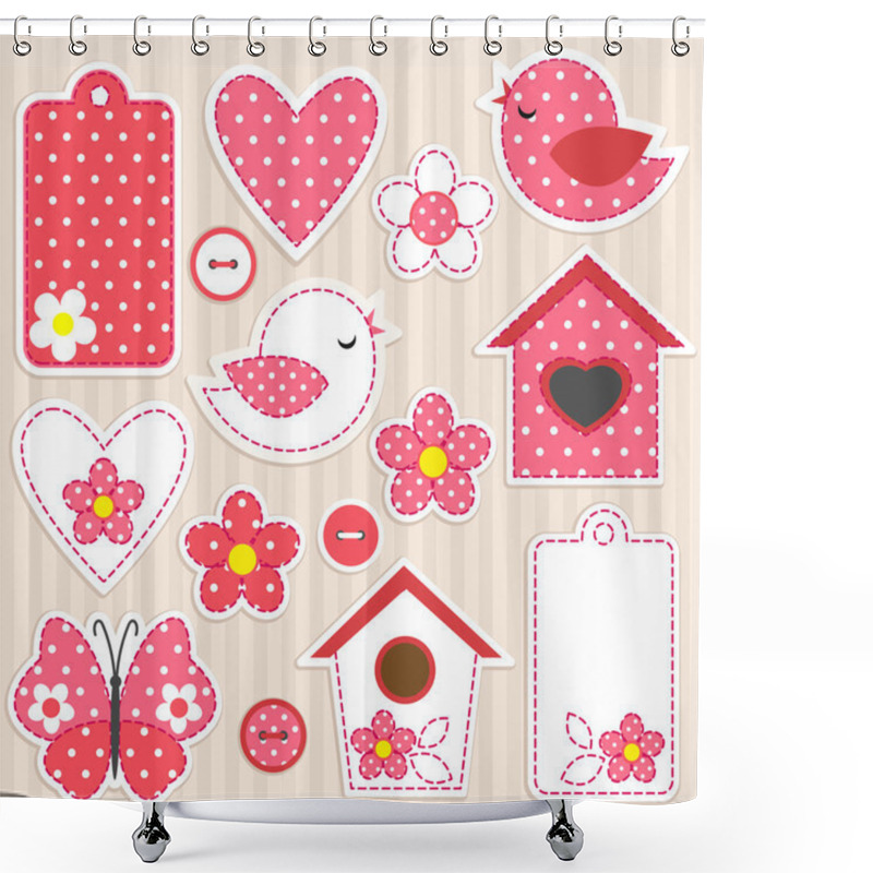 Personality  Love Set Shower Curtains