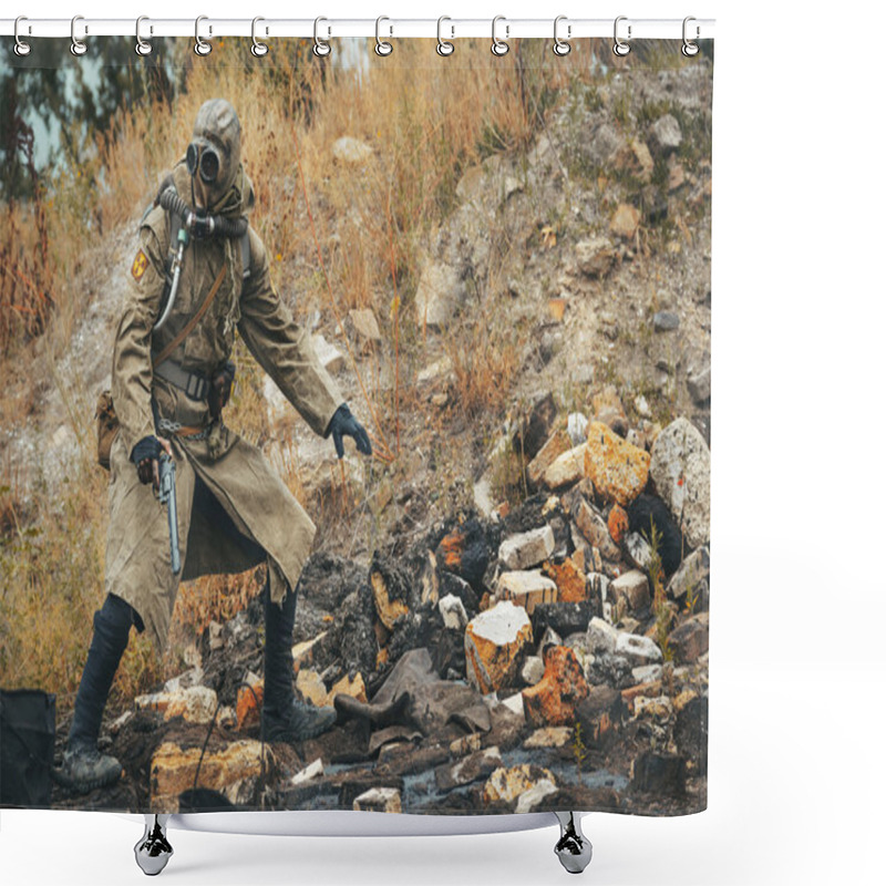 Personality  Nuclear Post Apocalypse Survivor Shower Curtains