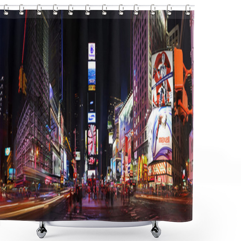 Personality  Times Square By Night Shower Curtains