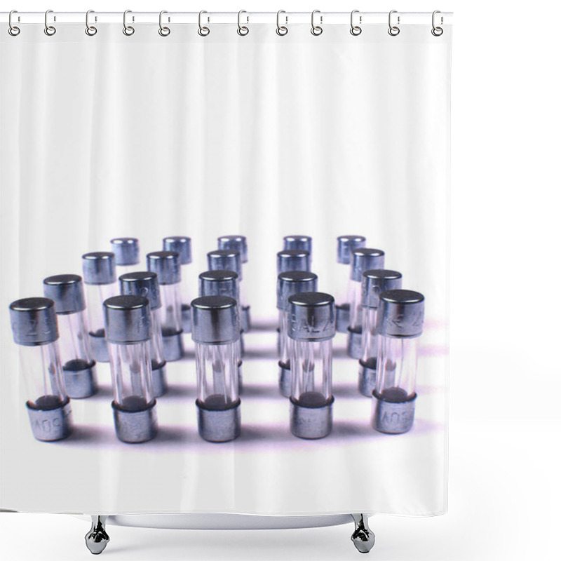 Personality  Five Ampere Fuse, 250 Volts Shower Curtains