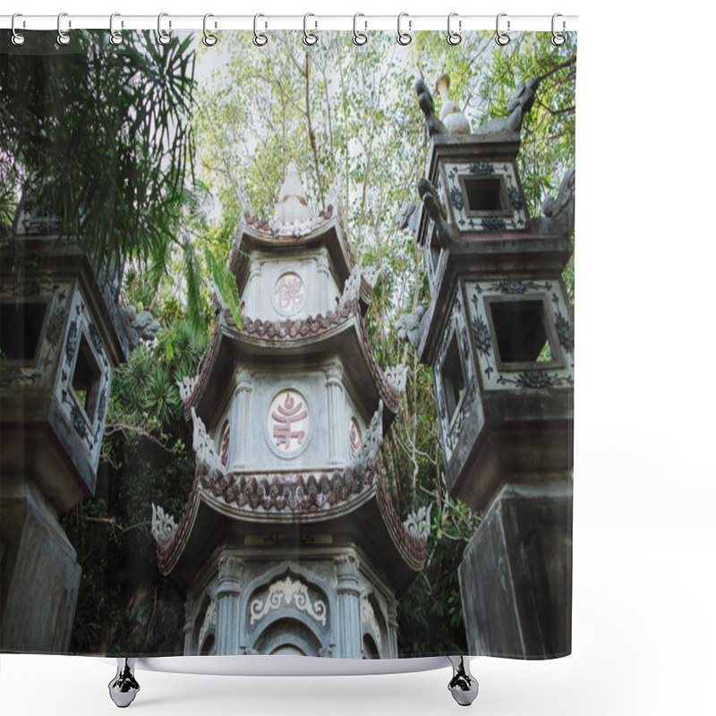 Personality  Asia Shower Curtains