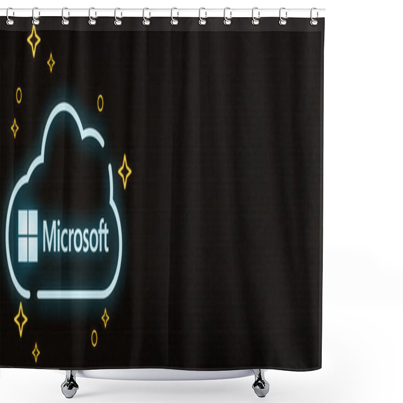 Personality  Secure And Scalable Microsoft Cloud For Modern Enterprises Shower Curtains