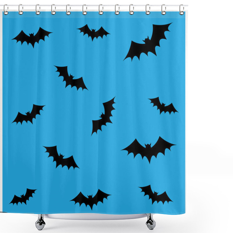 Personality  Bats Background Shower Curtains