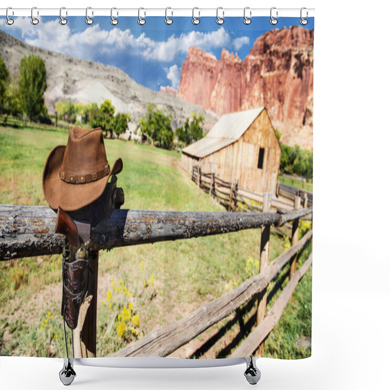 Personality  Far West Spirit Shower Curtains