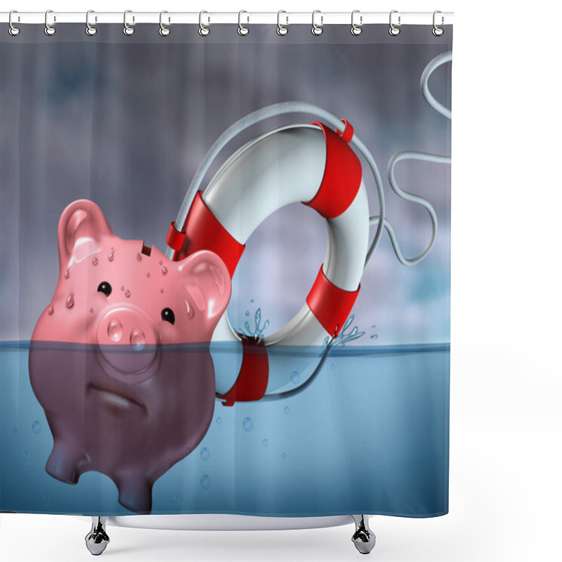 Personality  Financial Aid Shower Curtains