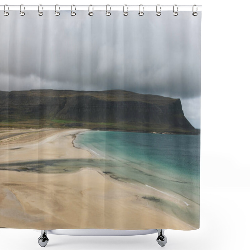 Personality  Beach Shower Curtains