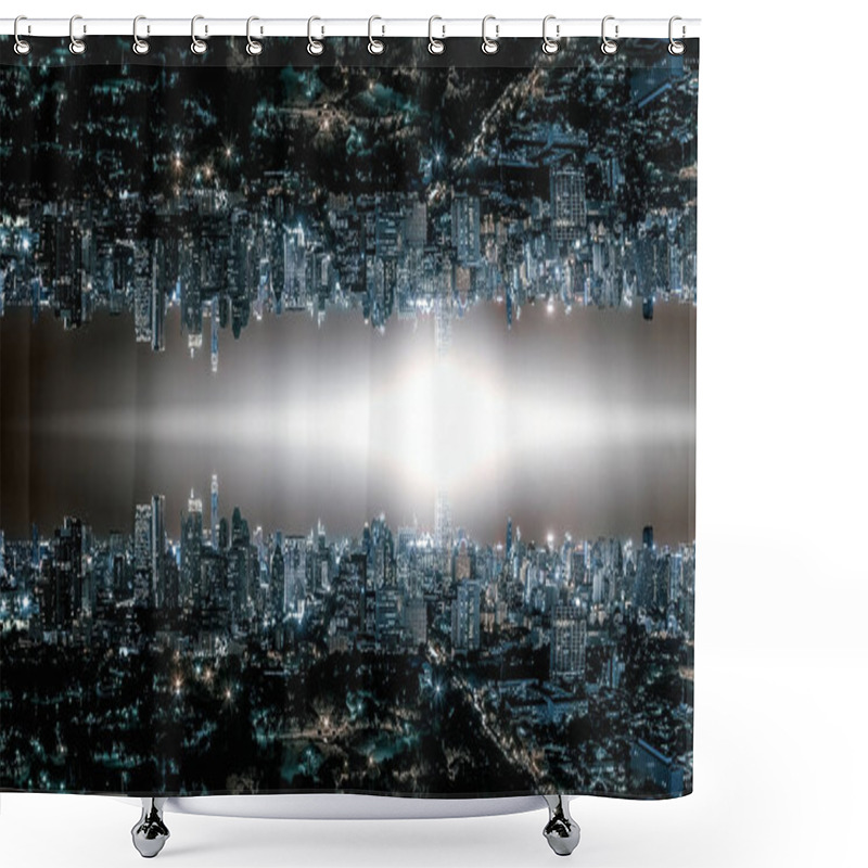 Personality  Parallel Universe Science Theory Shower Curtains