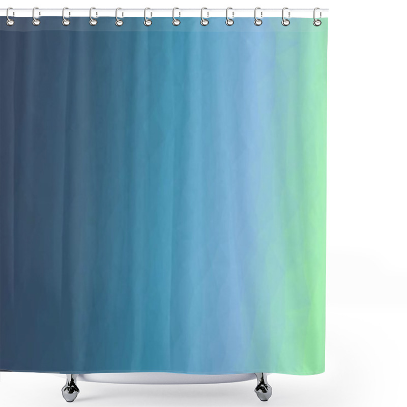 Personality  Abstract Geometric Background With Poly Pattern Shower Curtains