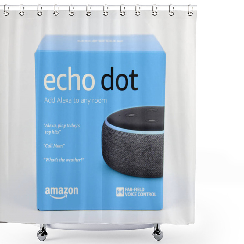 Personality  Spencer, Wisconsin, December, 29,   Echo Dot 3rd Generation  Echo Dot Is A Voice Activated Electronic Device Sold By Amazon Shower Curtains