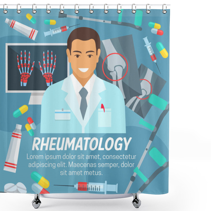 Personality  Rheumatology Medicine Rheumatologist Doctor Shower Curtains