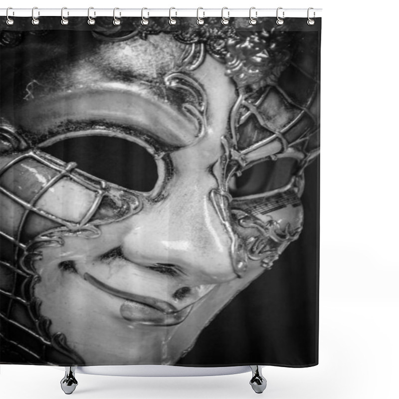 Personality  Venetian Mask Close Up View - Carnival Outfit Shower Curtains