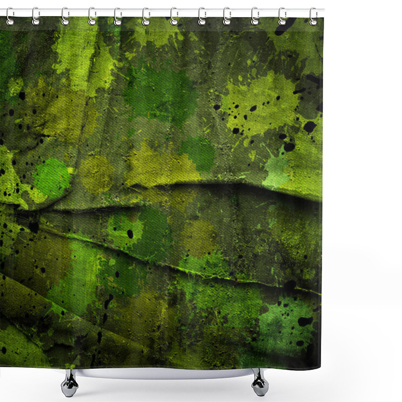 Personality  Camouflage Military Background Shower Curtains