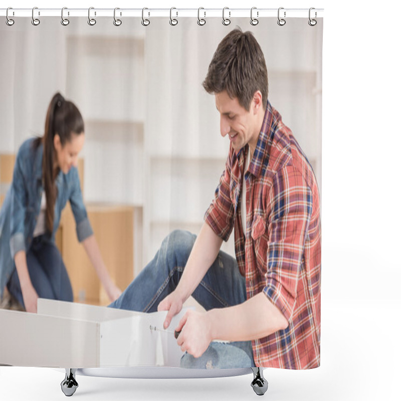 Personality  Furniture Installation Shower Curtains