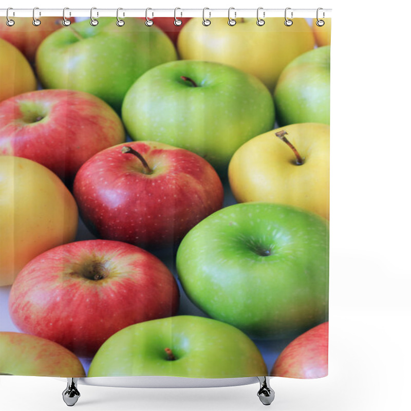 Personality  Apples Shower Curtains