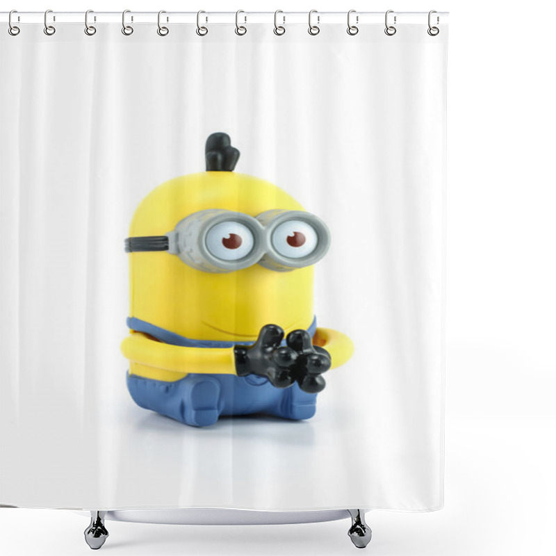 Personality  Minion Kevin Toy Shower Curtains