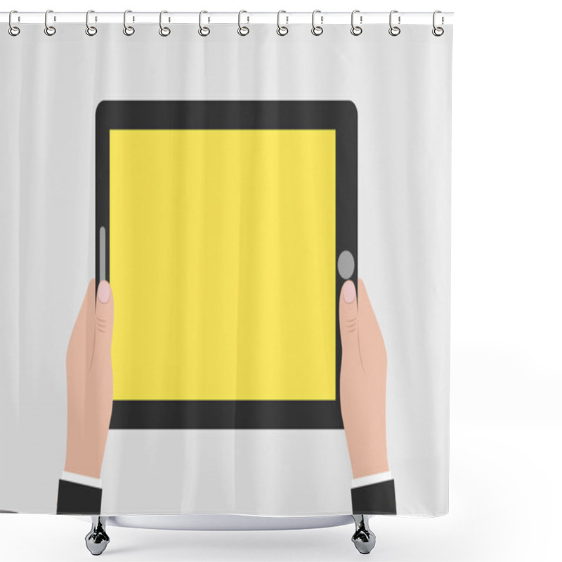 Personality  Hold Tablet Icon Vector. Hold Tablet Icon Logo. Hold Tablet Icon Picture. Hold Tablet Icon Image. Hold Tablet Icon UI. Hold Tablet Icon EPS. Hold Tablet Icon AI. Hold Tablet Icon Drawing Shower Curtains