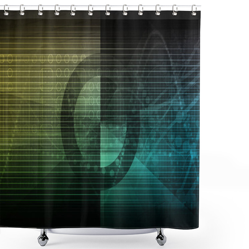 Personality  Information System Shower Curtains