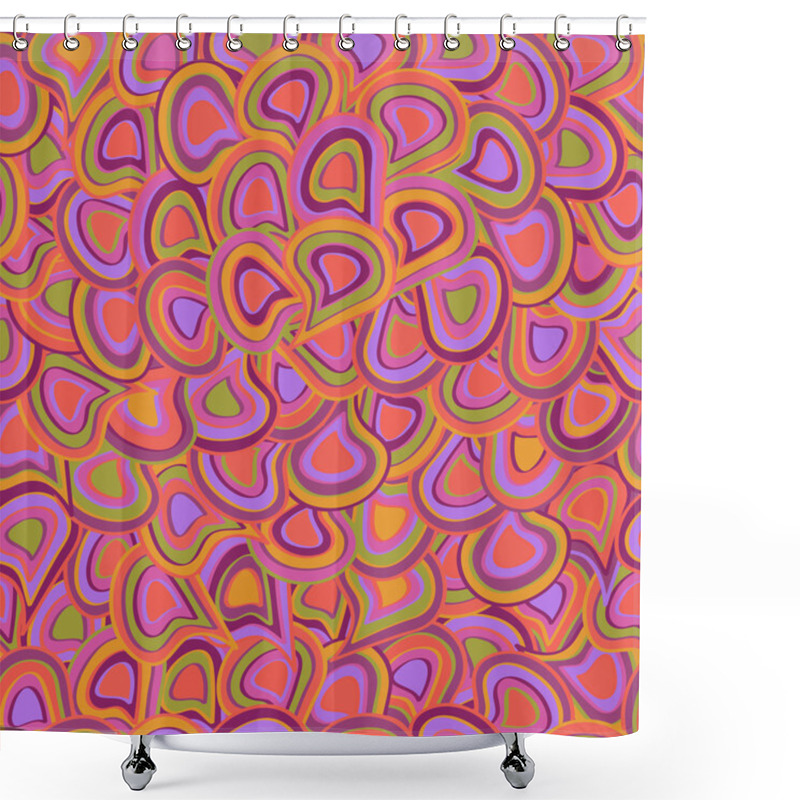 Personality  Abstract Pale Seamless Pattern Shower Curtains