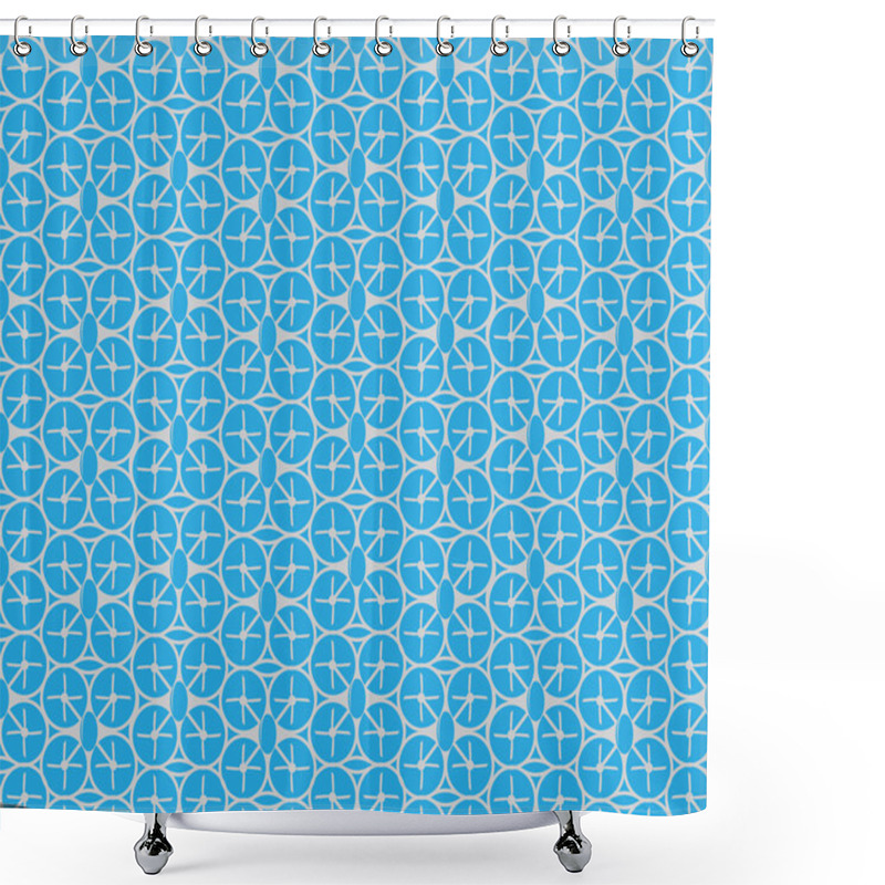 Personality  Vector Background For Quadrocopter Shower Curtains