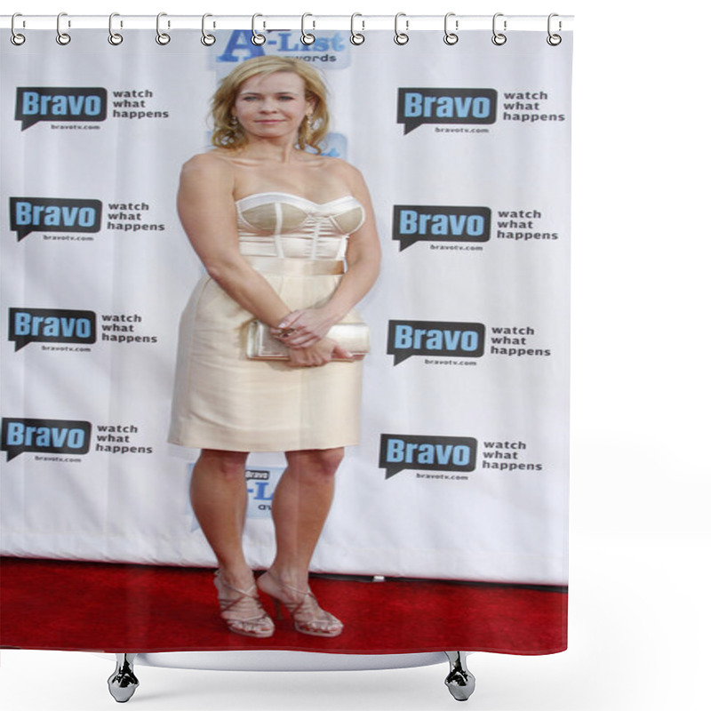 Personality  Actress Chelsea Handler Shower Curtains