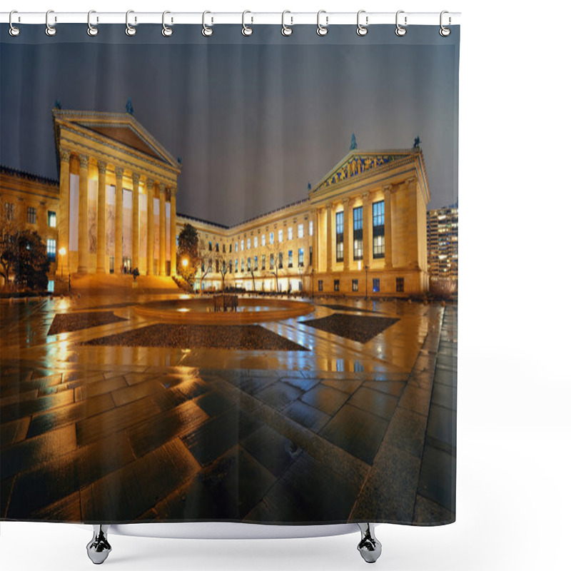 Personality  Philadelphia Art Museum Shower Curtains