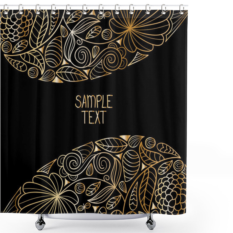 Personality  Ethnic Tribal Abstract Background Shower Curtains