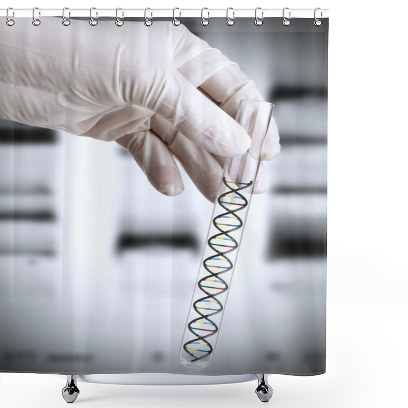 Personality  DNA Research Shower Curtains