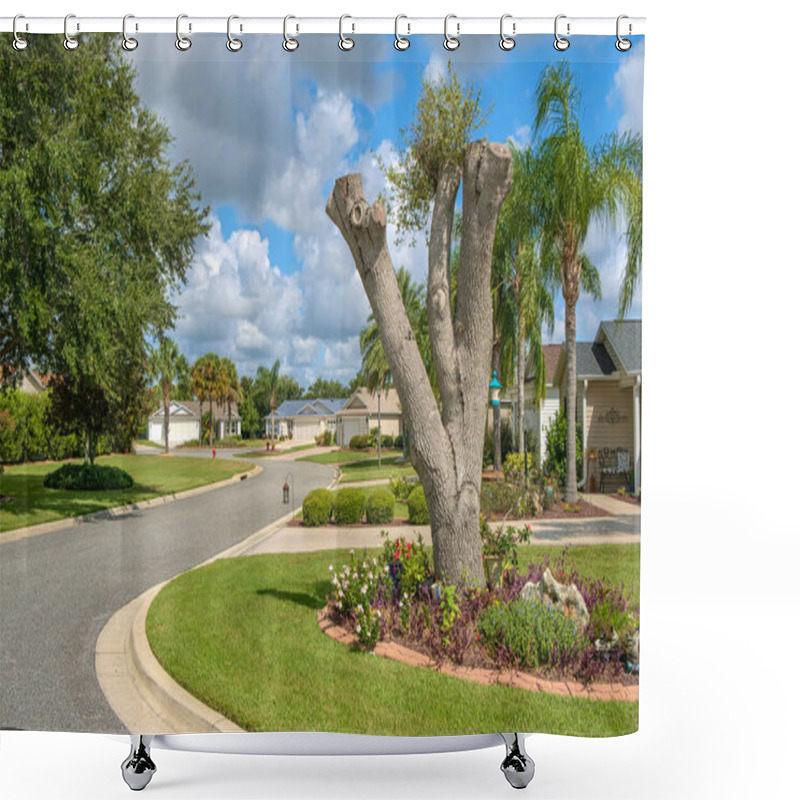 Personality  The Villages A Residential Community For Retirement Living Florida State.  Shower Curtains