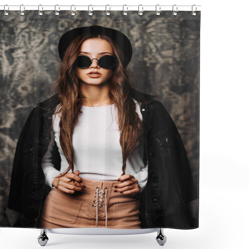 Personality  Modern Youth Clothes Shower Curtains