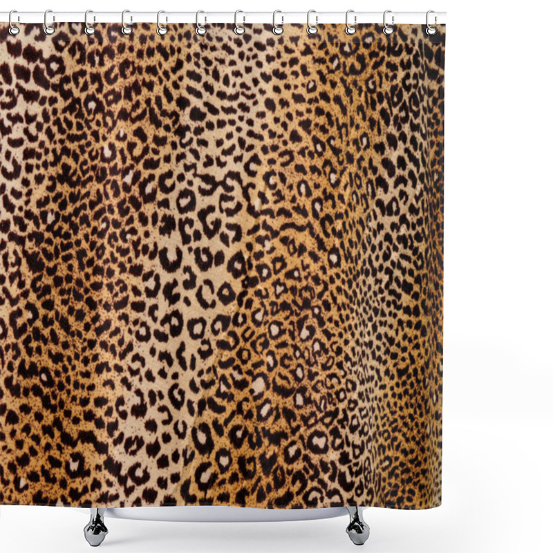 Personality  Leopard Background Shower Curtains