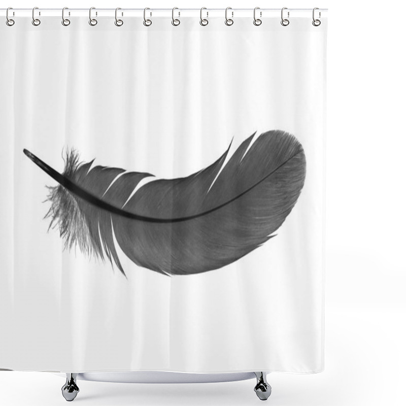 Personality  Feather Shower Curtains