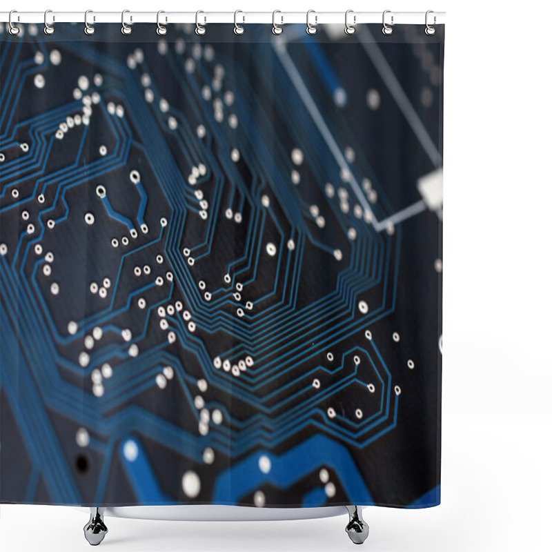 Personality  PCB Shower Curtains