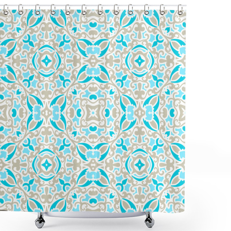 Personality  Mosaic Pattern Shower Curtains