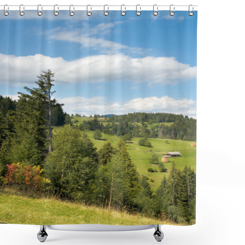 Personality  Beautiful Country Morning Shower Curtains