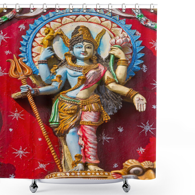 Personality  Shri Ardhanarishwara Shower Curtains