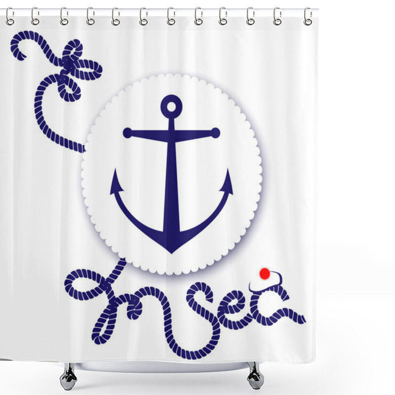 Personality  Nautical Shower Curtains