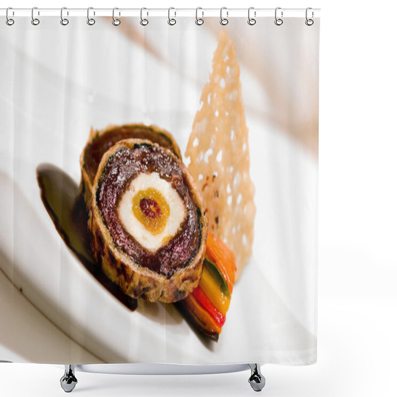 Personality  Venison Tenderloin Steak Shower Curtains