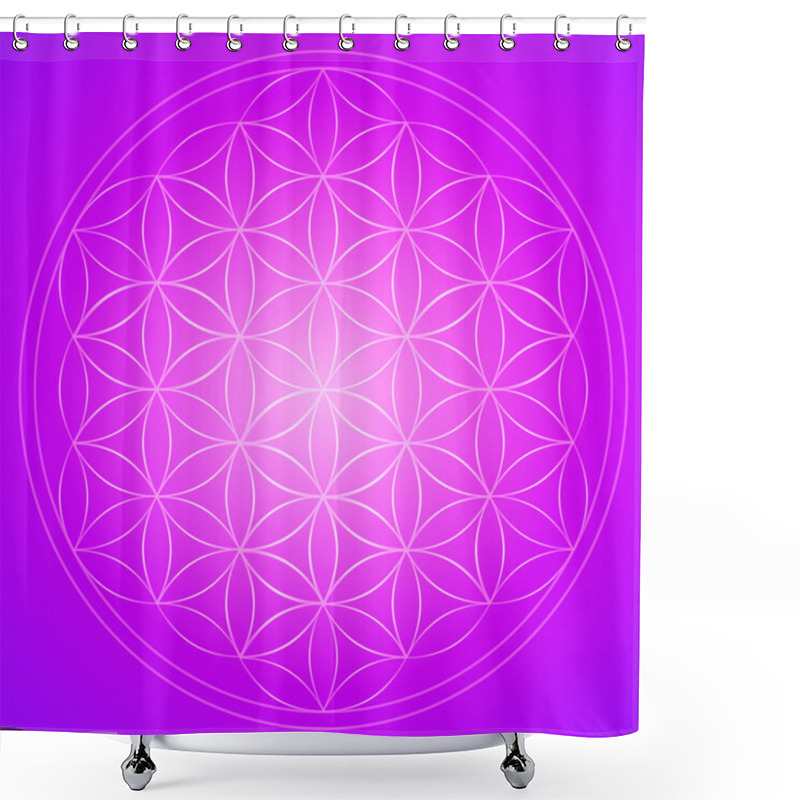 Personality  Beautiful Card Vector Shower Curtains