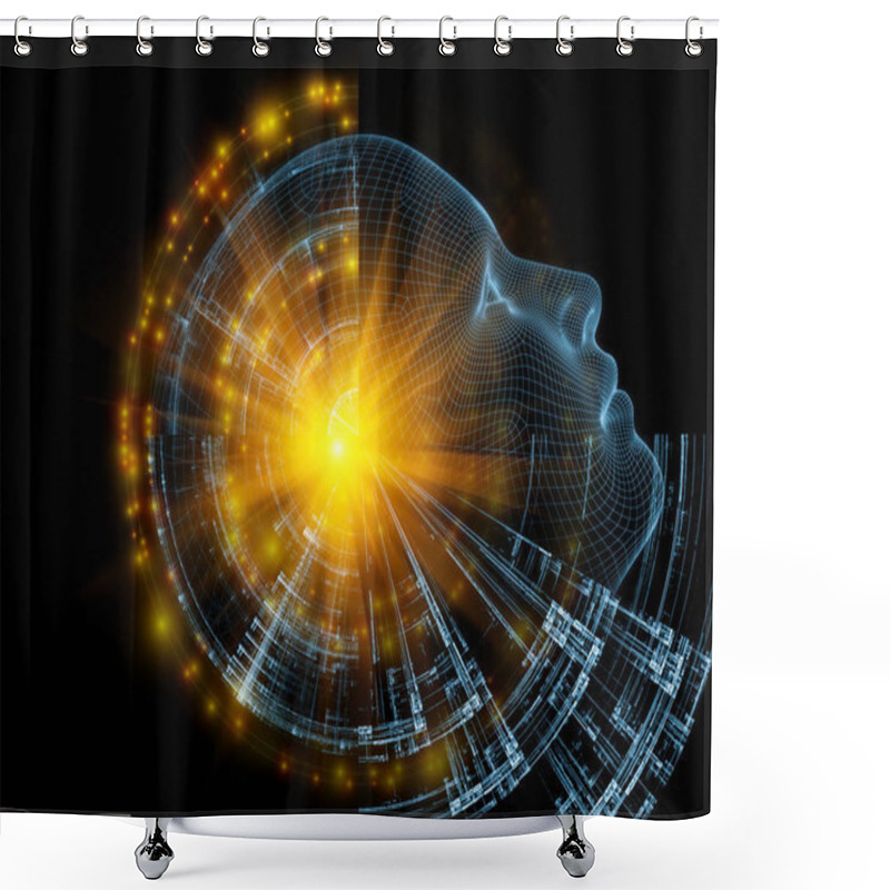 Personality  Evolving New Self Shower Curtains