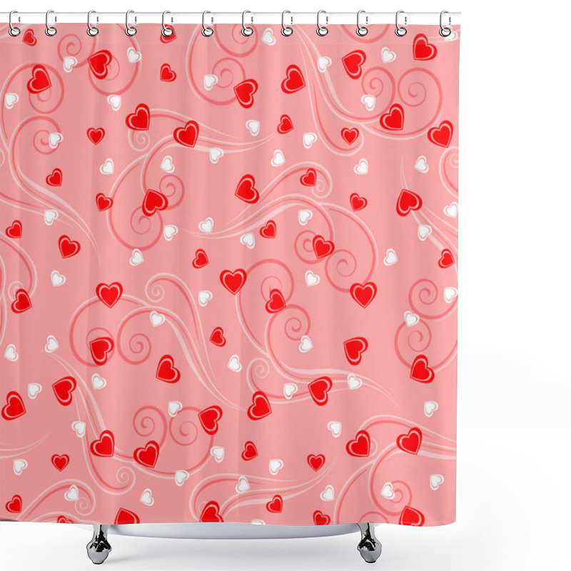 Personality  Romantic Pattern Shower Curtains