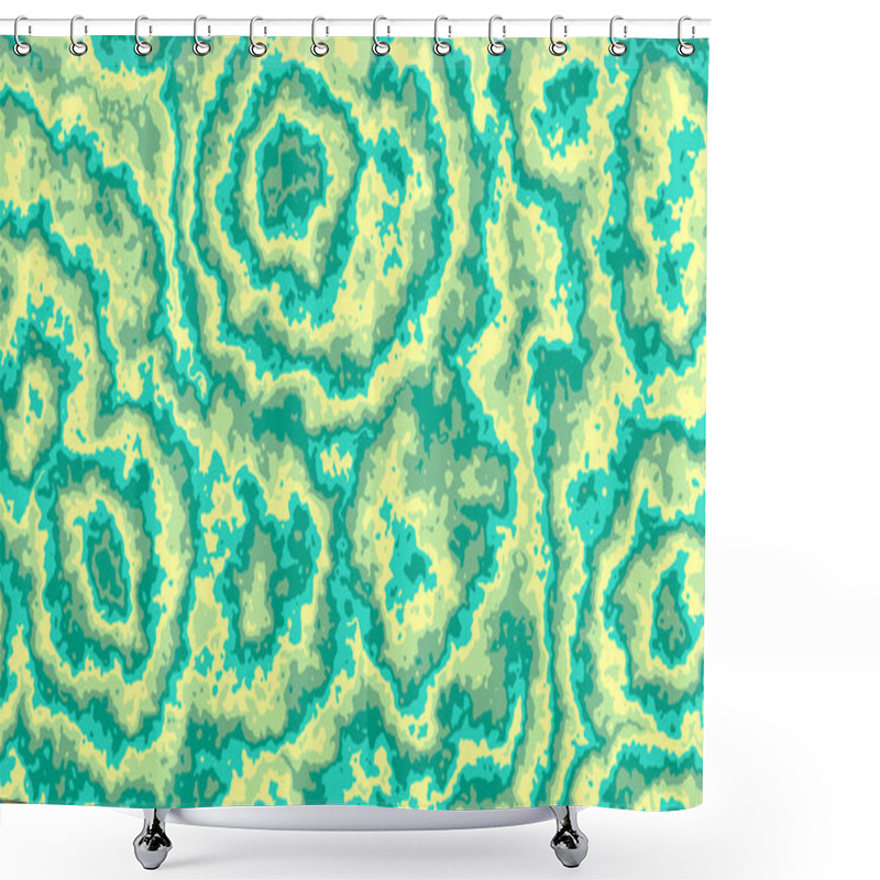 Personality  Abstract Psychedelic Background, Vector Illustration. Random Shapes With Uneven Edges. Shower Curtains