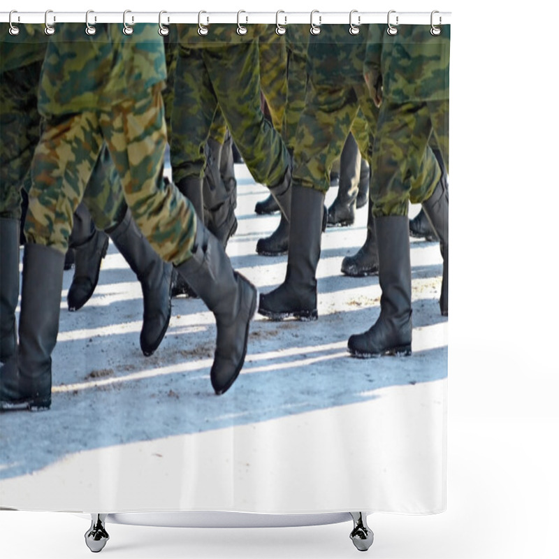 Personality  Soldiers Shower Curtains