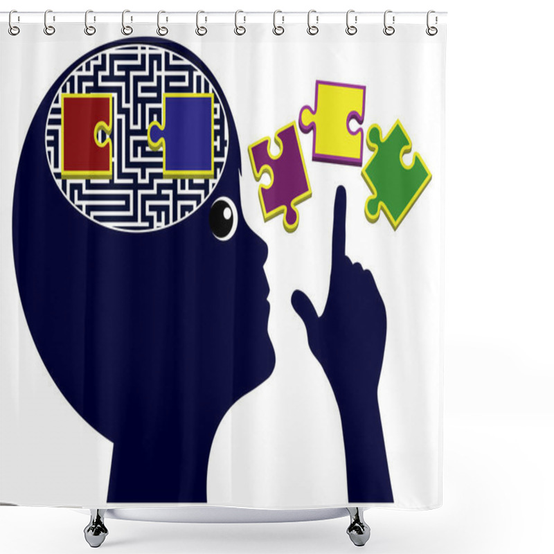 Personality  Teaching Kids Thinking Skills Shower Curtains