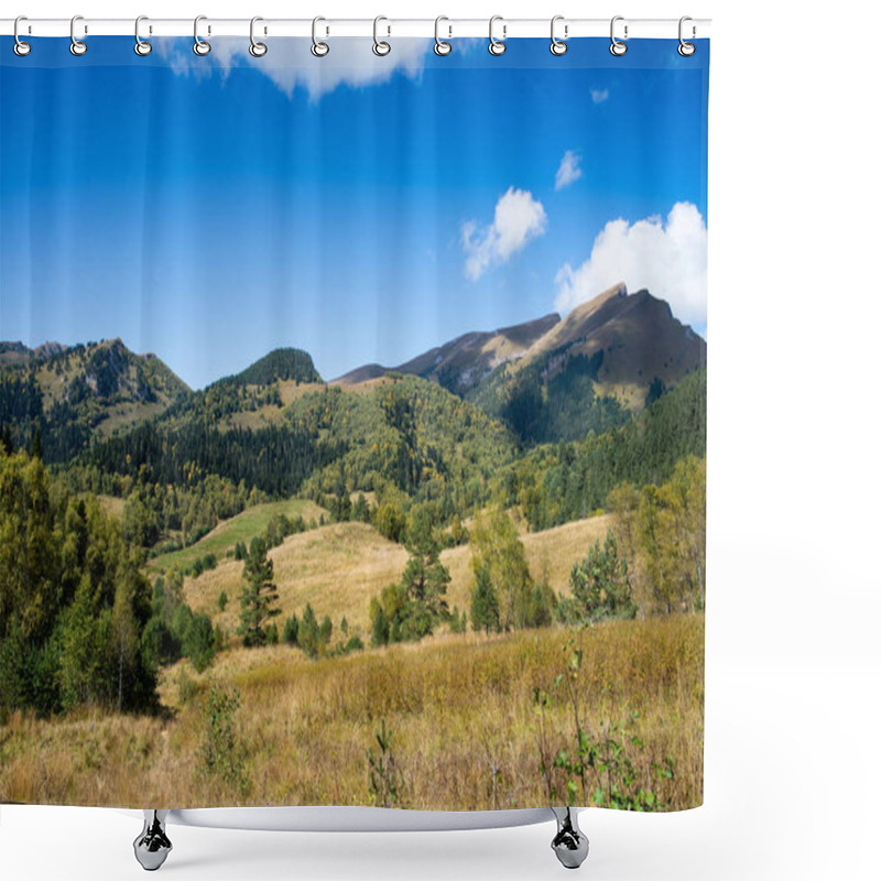 Personality  Caucasian Mountains Of The Republic Of Adygea, Krasnodar Region. Shower Curtains