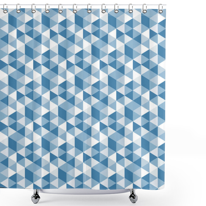 Personality  Abstract Geometric Seamless Background. Can Be Used In Textiles, Shower Curtains