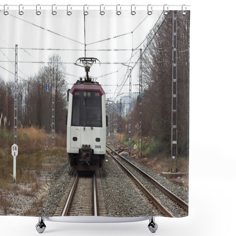 Personality  Missed Train Shower Curtains