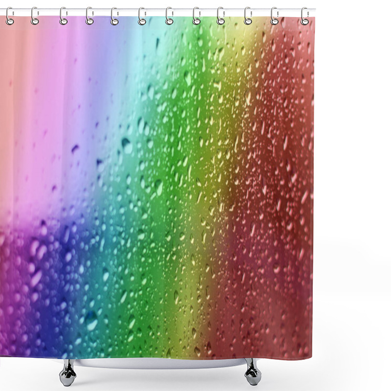 Personality  Raindrops Shower Curtains